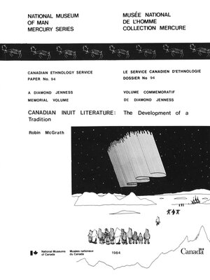 cover image of Canadian Inuit Literature